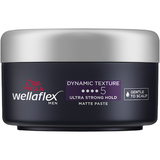 Wellaflex Men Dynamic Texture — pastă mată pentru păr, fixare ultra-puternică (5/6), 75 ml - vivimall.ro
