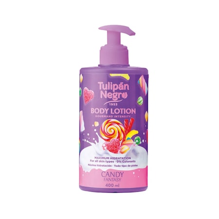 Loțiune de corp Tulipan Negro Candy Fantasy, 400 ml - vivimall.ro