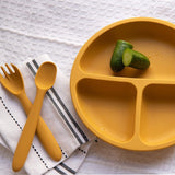 Set 5 Piese Diversificare Bebelusi Galben | HealthyNibble