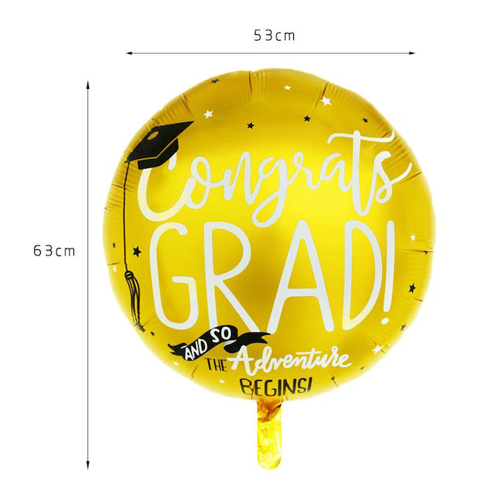 Set 2 Baloane Stea Si Minge | GradBalloon