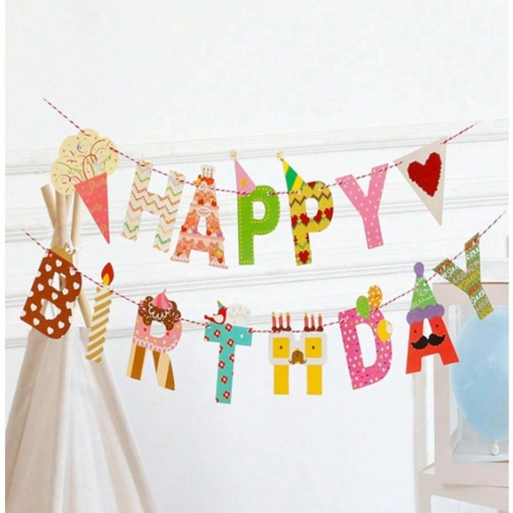 Banner Happy Birthday Candy | CandyJoy