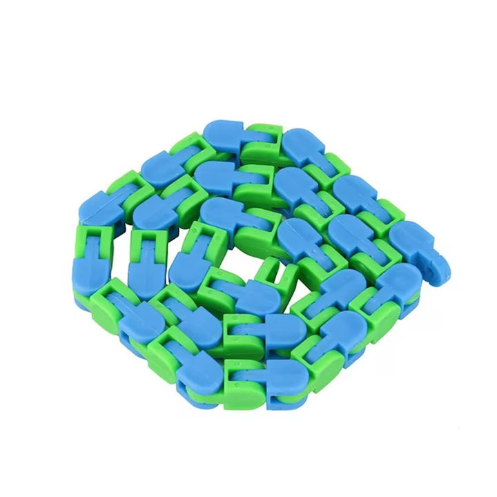 Puzzle De Imbinat Tip Sarpe 24 Piese Verde/Albastru | GreenSnake