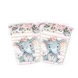Set 10 Pahare Cu Elefant | LittleParty