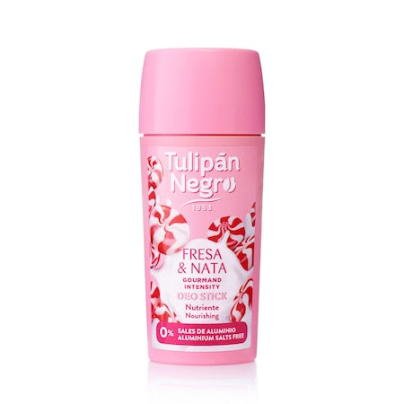 Deodorant stick Tulipán Negro Fresa y Nata, 60 ml - vivimall.ro