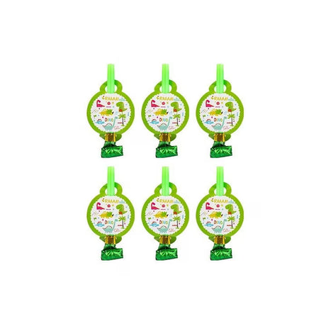Set 6 Suflatori Colectia Dino Park | DinoBlow