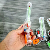 Pistol Cu Apa Transparent Cu Portocaliu | AquaFun 1