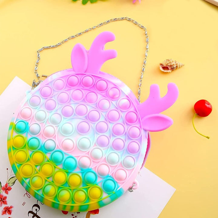 Geanta Pop It Ren Macarons 16 Cm | PopJoy 1