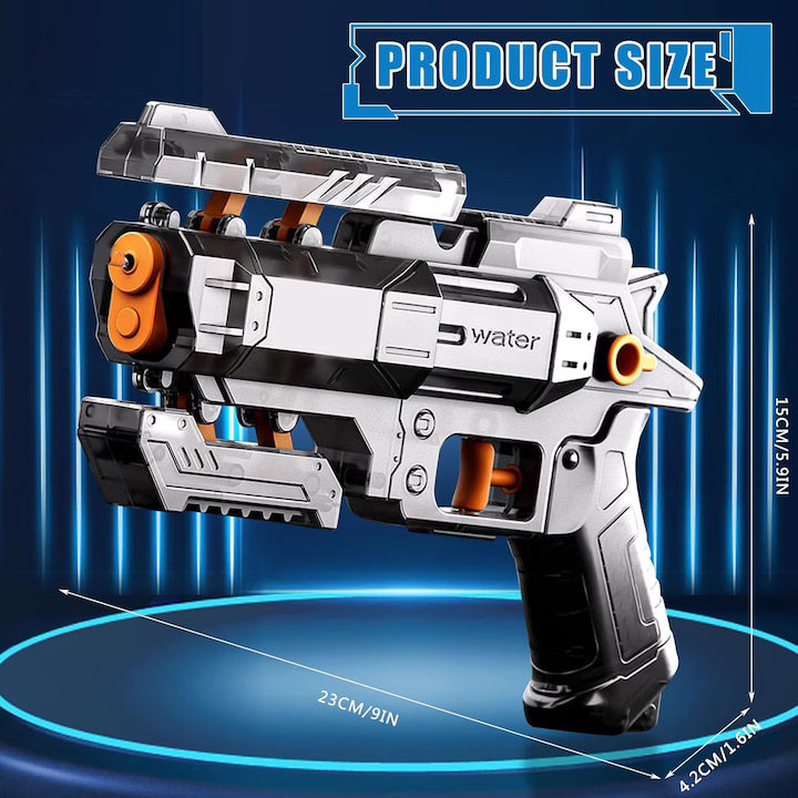 Pistol Cu Apa S-Shooter Negru | ActionSplash 1