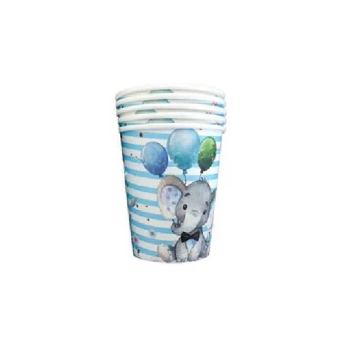Set 10 Pahare Cu Elefant | LittleParty
