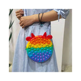 Geanta Pop It Vacuta Curcubeu | BubbleBag 2
