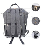 Rucsac Pentru Mamici Gri Inchis | MommyBag 3