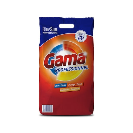 Gama Professional — detergent pudră profesional, 15 kg (≈230 spălări) - vivimall.ro