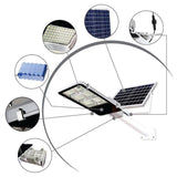 Lampa Solara 100 Led-Uri Lumina Rece | Lumitrax