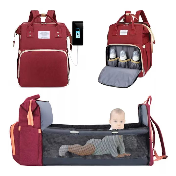 Rucsac Cu Patut Pliabil | MamiNest 3