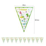 Set 10 Stegulete Tip Banner Dino Park | RexParty