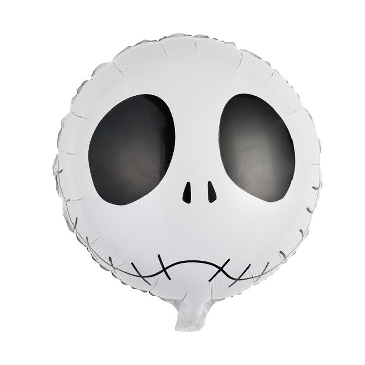 Set 5 Baloane Halloween Craniu | FestiFolie