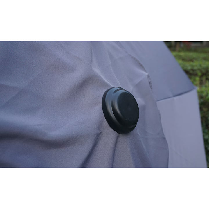 Umbrela Gradina 2,5 M Gri | OmbraLux