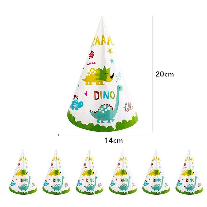 Set 6 Coifuri Colectia Dino Park | ParkDino