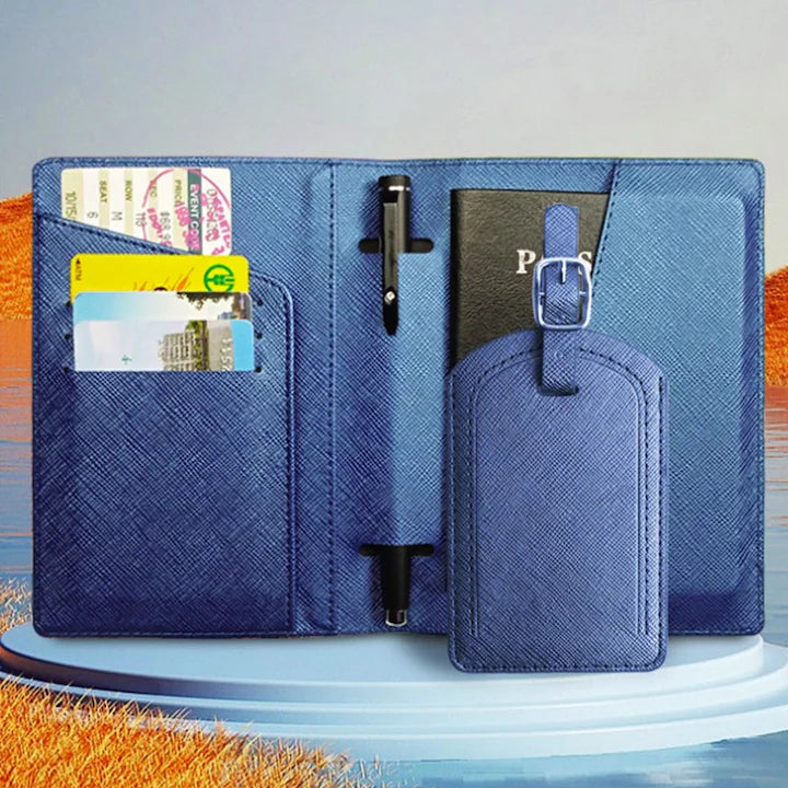 Portofel Pentru Pasaport Si Carduri Multifunctional | NomadLux