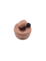 RESIGILAT - Aparat Auditiv Intraauricular In-Ear, Flippy, Amplificator de sunet pentru Auz, Minuscul Design Nou, 14 x 10 x 3.8 cm, 116 gr, Camel - vivimall.ro