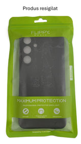 RESIGILAT - Husa de Protectie Matte TPU, Flippy, pentru Samsung Galaxy S24 FE, Protectie Camera, Antisoc, Antizgariere, Antialunecare, Acoperire - vivimall.ro