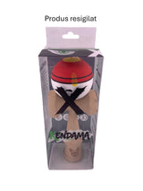 RESIGILAT - Kendama X Originala, Profesionala, Flippy, Big Cups V2, Model Rege Super Sticky Legendary Cupe Mari, Rulment Metalic cu Ata 55 cm, Maner Maro - vivimall.ro