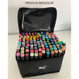RESIGILAT - Set 120 Markere Duble, Flippy, pe Baza de Alcool, Geanta Impermeabila Inclusa, Culori Numerotate, 20.3 x 17.5 x 17 cm, Multicolor - vivimall.ro