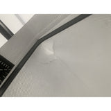 Coș de rufe Flippy cu 2 etaje negru, vedere laterală, dimensiuni 97x44x31 cm