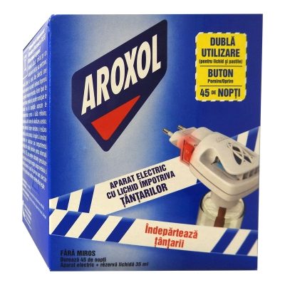 Rezerva, Aroxol Antitantari Aparat, Lichida 35 ml/45 Nopti