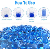 Munitie, 20.000 Bile Gel Pentru Pistoale De Jucarie Gel Blaster 7X6 Cm, Albastru