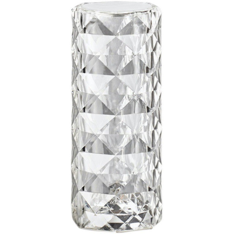 Lampa De Birou Pe Led Rgb, Dimmer Tactil, 3 Nivele De Intensitate, Cristal Acrilic, Cu Telecomanda - vivimall.ro