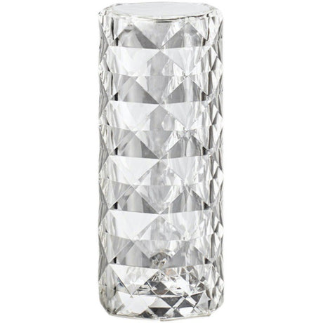 Lampa De Birou Pe Led Rgb, Dimmer Tactil, 3 Nivele De Intensitate, Cristal Acrilic, Cu Telecomanda - vivimall.ro