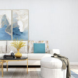 Rola Autoadeziva pentru Perete, Vivimall, din Panza, 10 m, Rezistenta la Umezeala, 2.5 mm Grosime, Model Texturat, Verde Deschis - vivimall.ro