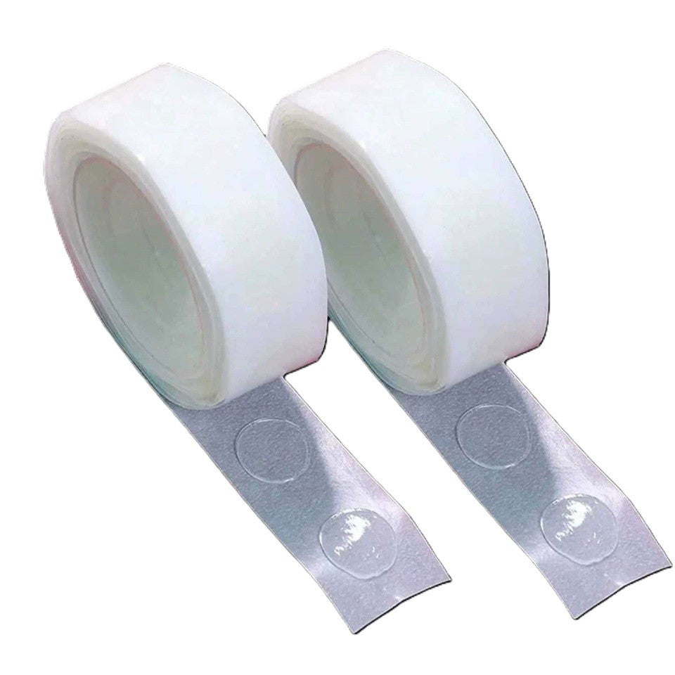 Rola Dubla-Adeziva, Flippy, pentru Lipit Baloane, 100 de Buline cu Diametru 1.2 cm, Transparent