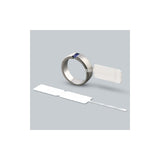 Rola Etichete Bijuterii, Vivimall, 1000 et./rola, din Plastic, 90 x 30 mm, Alb - vivimall.ro