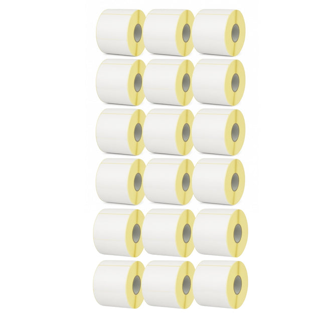 Set 18 Role Etichete Autoadezive Termice 100x150mm, 260 Etichete/Rola, Etichetare Rapida si Precisa - vivimall.ro