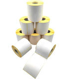 Rola Etichete Termice Autoadezive pentru Imprimante de Etichete, Utilizare AWB, Coletarie si Organizare Produse, 260 Etichete pe Rola, 100 x 150 mm, Alb