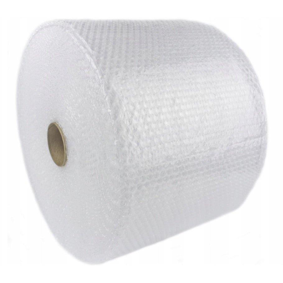 Detaliu textură folie cu bule din polietilenă, densitate 40 g/mp, transparentă