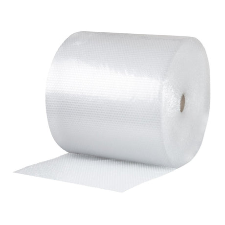 Rolă folie cu bule transparentă 100 m × 0,6 m, 40 g/mp, vedere frontală produs