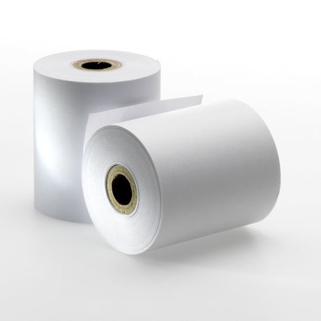 Role De Hartie Termica, Set 5 Bucati, Role De Hartie Pentru Casa De Marcat, Pos, Latime 80 Mm, Lungime 48 Metri, Diametru Interior 25 Mm, Diametru Exterior 76 Mm - vivimall.ro