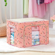 Cutie De Depozitare, Pliabilă, Cu Fermoar, Textil, Cadru Metalic, Suport Bază Stabil, Din Plastic - vivimall.ro