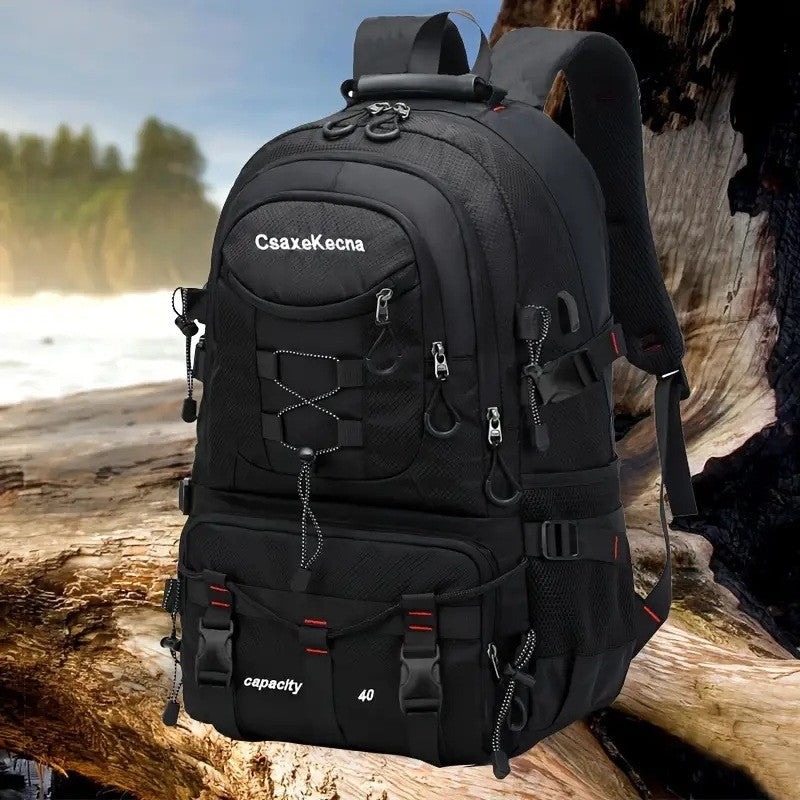 Rucsac Multifunctional De Alpinism, Capacitate 36-55 L, De Calatorie, Impermeabil, Slot Usb Incarcare Telefon, Bretele Reglabile, 52 X 34 X 19 Cm - vivimall.ro