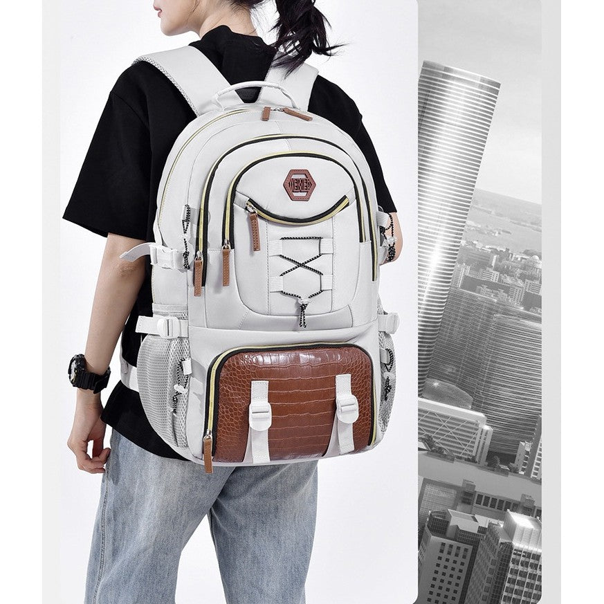 Rucsac Multifuncțional, Pentru Călătorie, Pentru Alpinism, Voiaj, Drumeții, Din Pânză Oxford, 34x16x52 cm - vivimall.ro