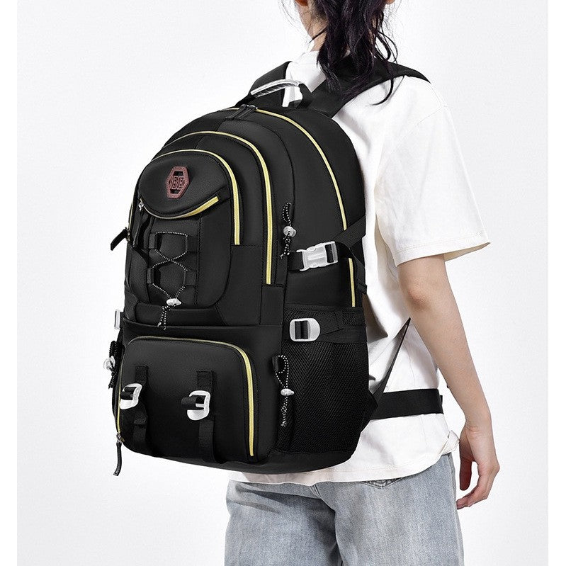 Rucsac Multifuncțional, Pentru Călătorie, Pentru Alpinism, Voiaj, Drumeții, Din Pânză Oxford, 34x16x52 cm - vivimall.ro
