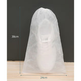 Set 50 de Saci de Depozitare Incaltaminte, Vivimall, de Protectie, pentru Voiaj, Netesut, Rezistenti la Praf, Protectie Solara, Anti-Ingalbenire, 38x24 cm, Marime Mica, Transparent - vivimall.ro