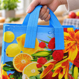 Sacosa Piata 30x34x12cm Textil Netesut Wei A-16358