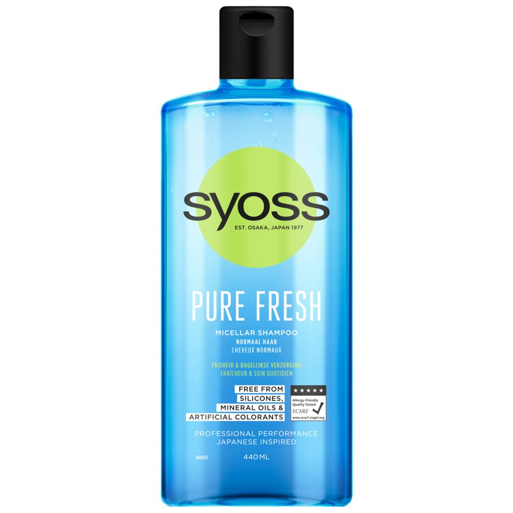 Sampon, Syoss, 440 ml Micelar Pure Fresh