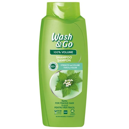Sampon, Wash si Go, 675 ml Urzica