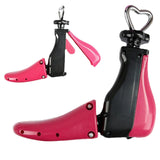 San/Calapod Pro Reglabil, Alungire si Largire 4 Directii, Marime 35-42, Pantofi, Ghete, Adidasi, Arc, Roz/Negru - vivimall.ro