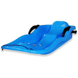 Sanie, Flippy, din Plastic, +3 Ani, 87 x 40 x 17.5 cm, cu Frana si Franghie, pentru Adulti si Copii, Albastru - vivimall.ro